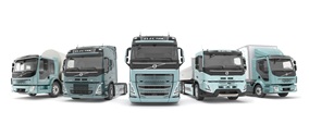 Volvo Trucks представить повний асортимент електричних вантажівок у Європі з 2021 року